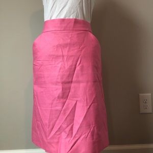 Jcrew cotton pencil skirt